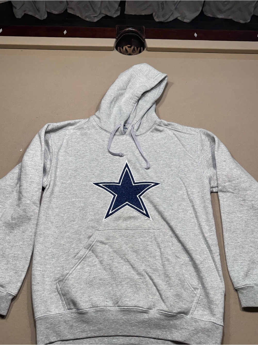 Men's Heathered Gray Dallas Cowboys Hoodie